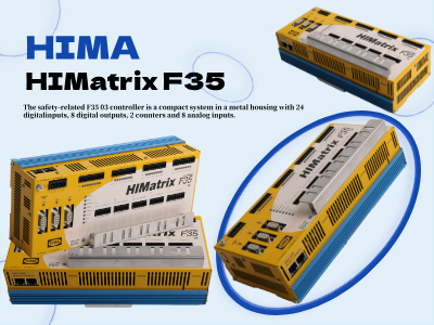 HIMA HIMatrix F35 सुरक्षा-संबंधित नियंत्रक का अवलोकन